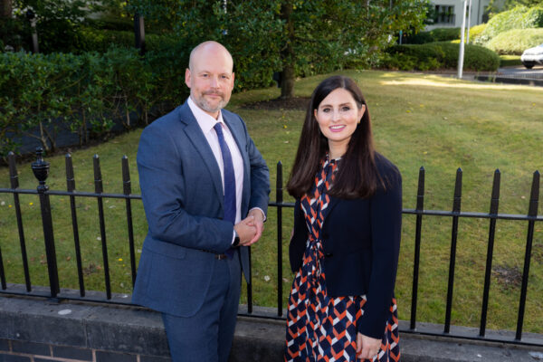 Calthorpe Estates latest appointments, Pictured are James Bridge (Property Manager) and Adele Pogmore (Head of Legal).. Picture by Shaun Fellows / Shine Pix Ltd