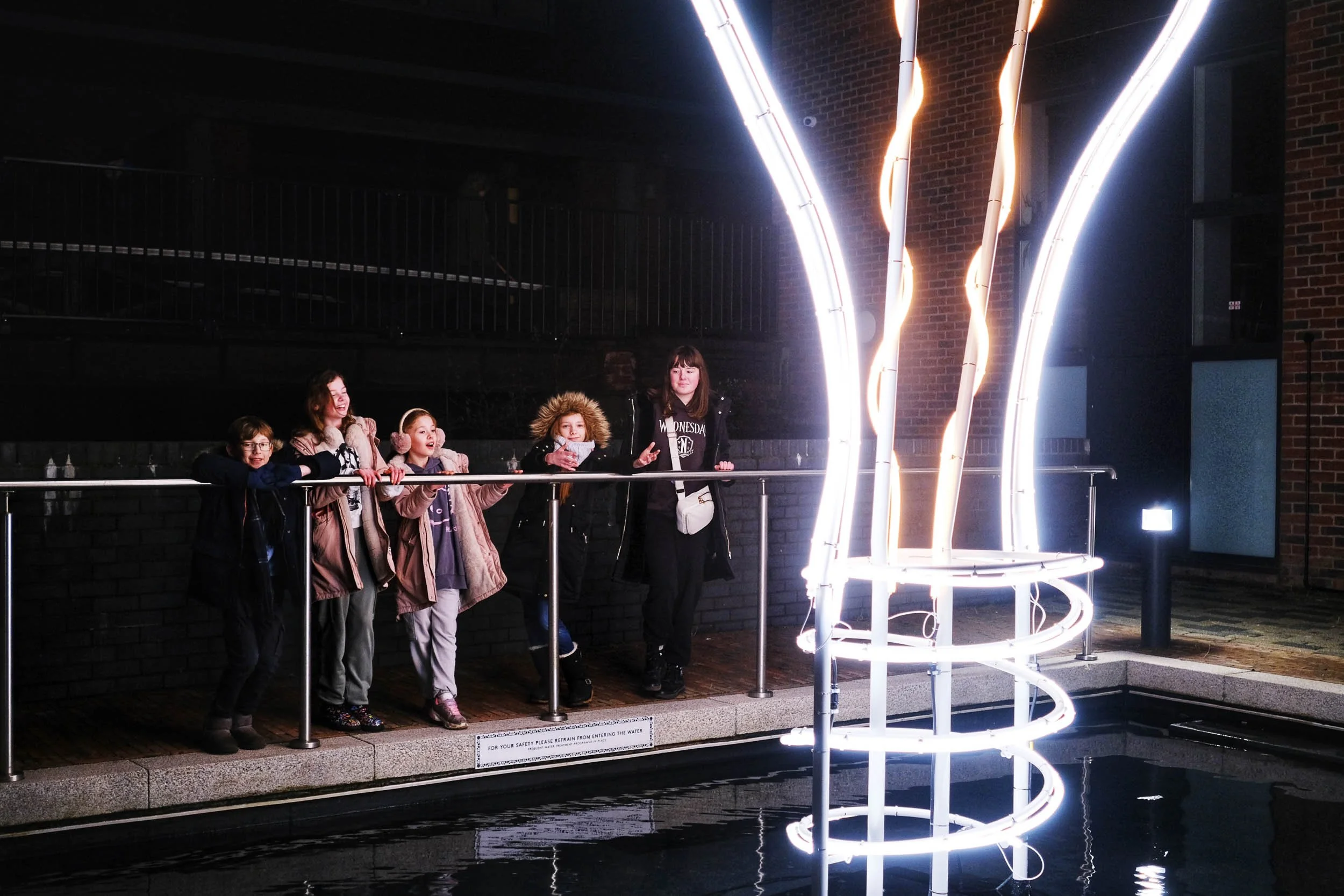 Birmingham Light Festival 2026 Legacy Light Artwork in Edgbaston Village